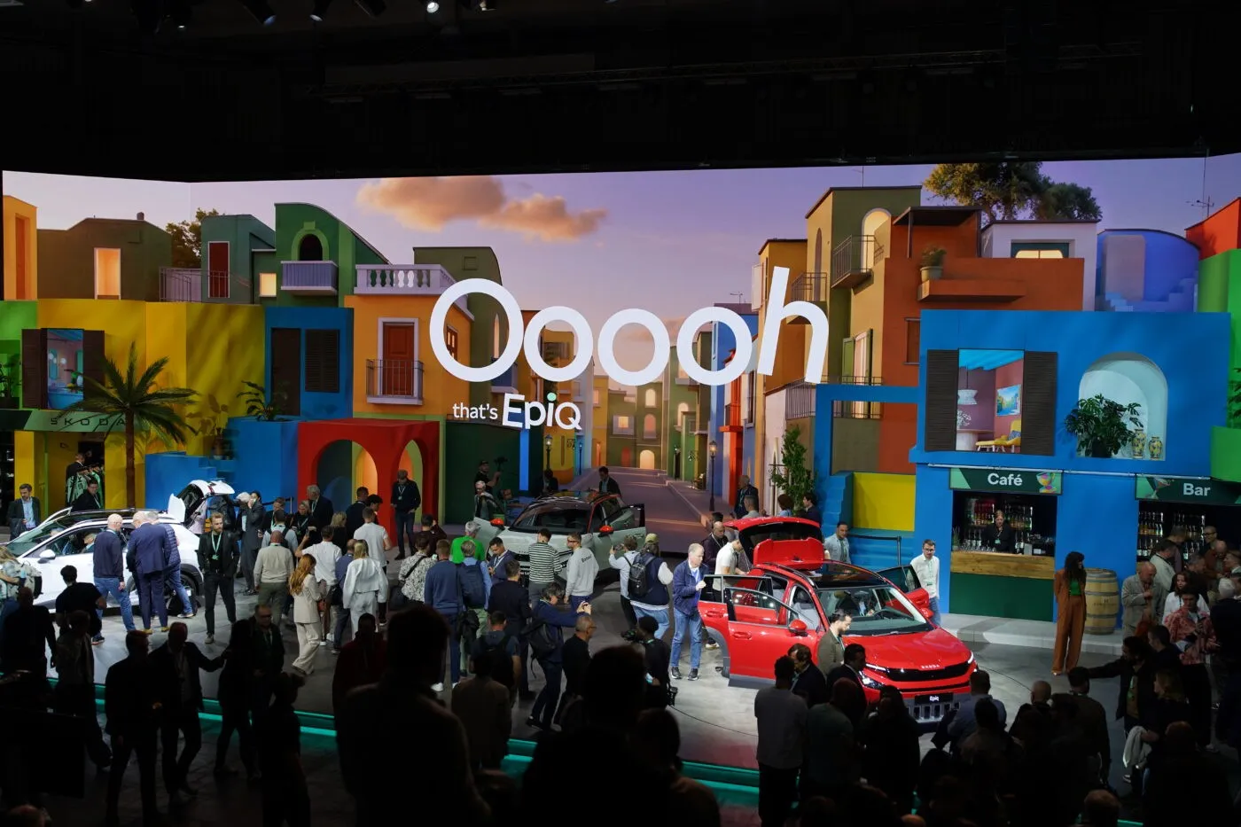 ŠKODA EPIQ World Premiere – A set, reimagined digitally