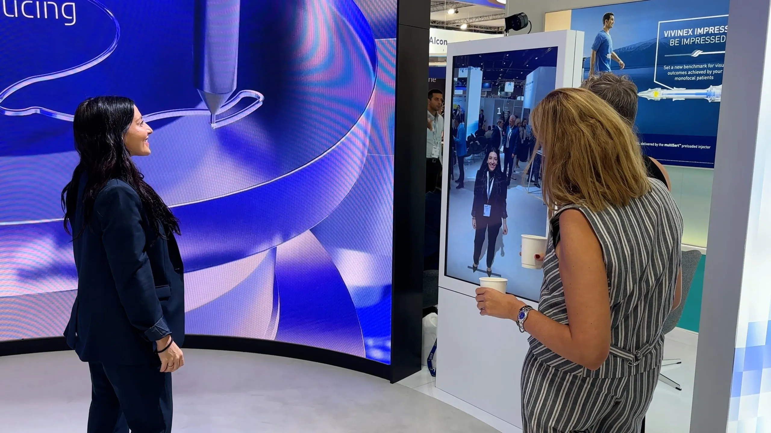 ZEISS AI Selfie Box ESCRS 2026 – More contacts than the year before